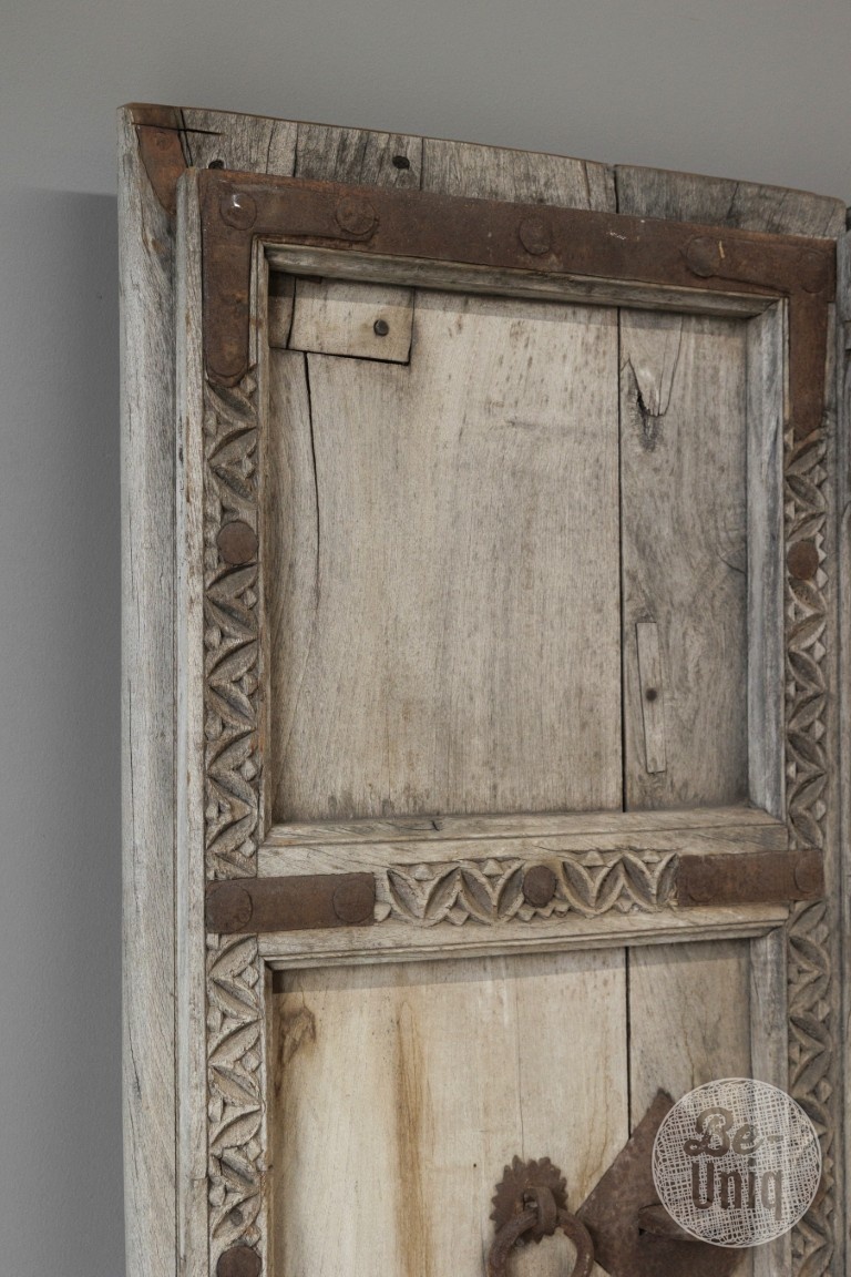 Be-Uniq Authentieke Verweerde Deur | India | H145xB82xD7 cm