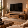 Tv-Meubel Nero Balok 3 Lades B225 x D40 x H45 Cm