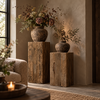 Houten Zuil Balok – Gerecycled Hardhout – 3 Maten