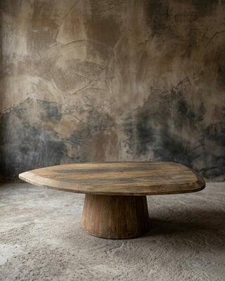 Rene Houtman Salontafel Balok Terazo – Gerecycled Hardhout – B120 x D70 x H40 cm