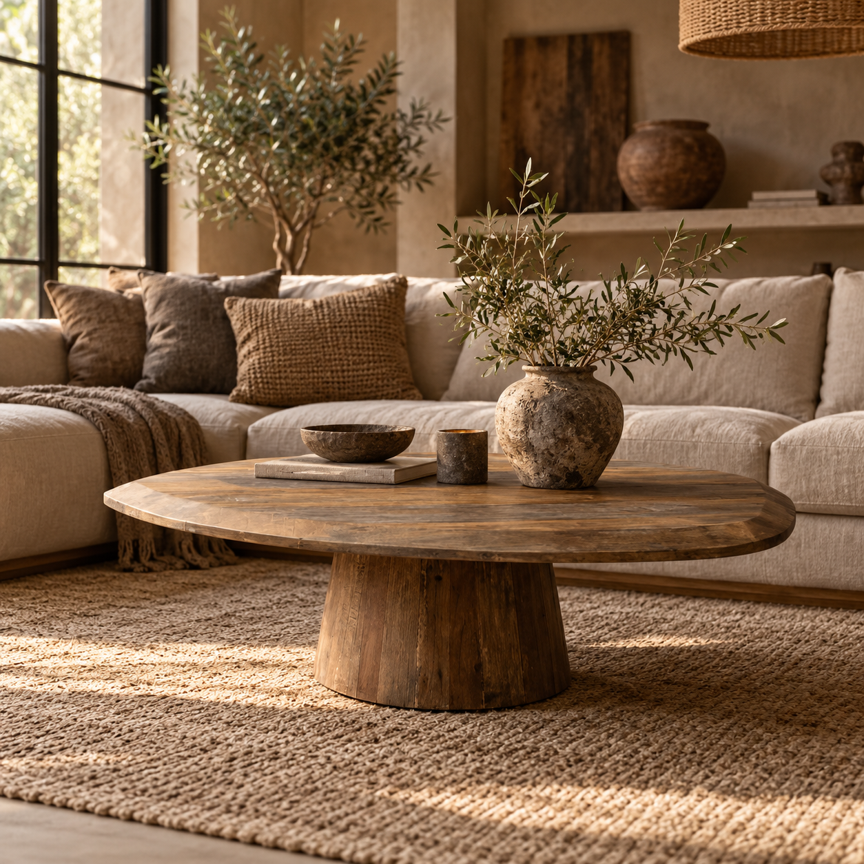 Rene Houtman Salontafel Balok Terazo – Gerecycled Hardhout – B120 x D70 x H40 cm