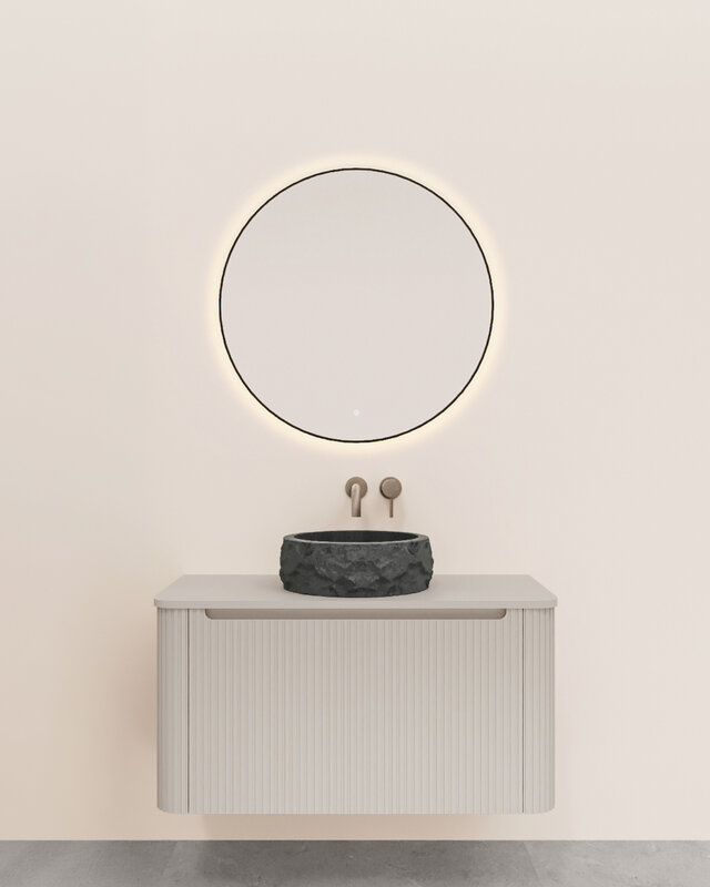 Rene Houtman Badkamermeubel Sulora | Mat Beige | 50x100x48 cm