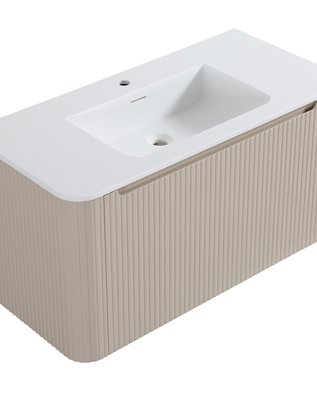 Rene Houtman Badkamermeubel Sulora | Mat Beige | 50x100x48 cm