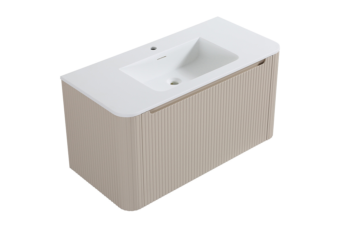 Rene Houtman Badkamermeubel Sulora | Mat Beige | 50x100x48 cm