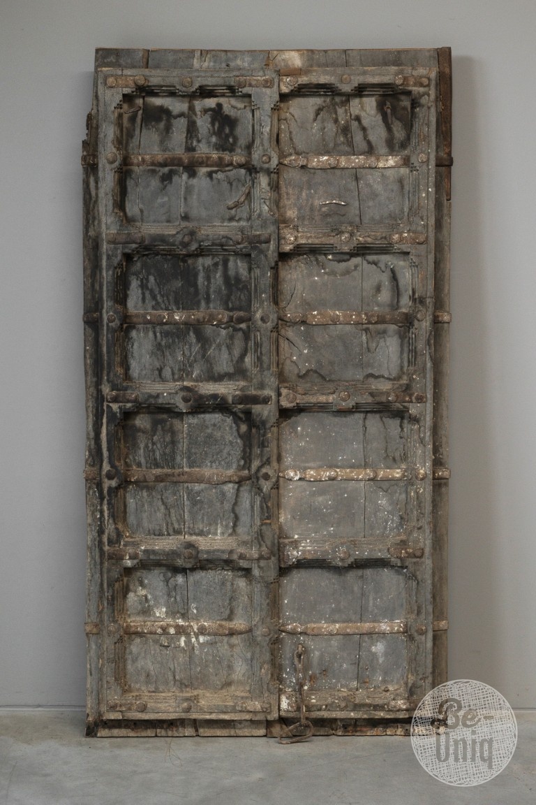 Be-Uniq Authentieke Verweerde Deur | India | H163xB87xD10 cm