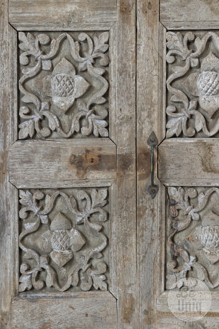 Be-Uniq Authentiek Verweerd Raamluikje | India | H56xB47xD3 cm
