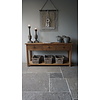 Sidetable | Naturel | Oud Hout | 3 Lades | H90,5xB175xD45 cm