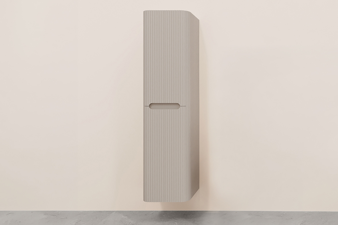 Rene Houtman Badkamerkast Sulora | Mat Beige | 160x40x35 cm
