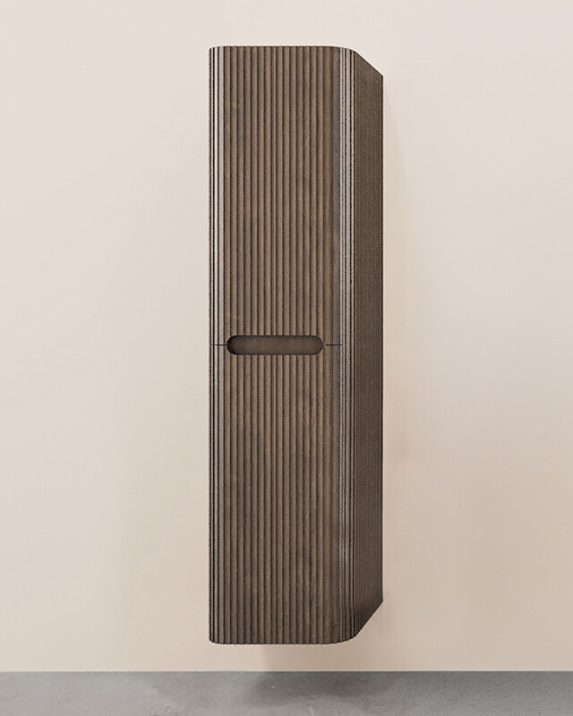 Rene Houtman Badkamerkast Sulora | Bruin Eiken | 160x40x35 cm