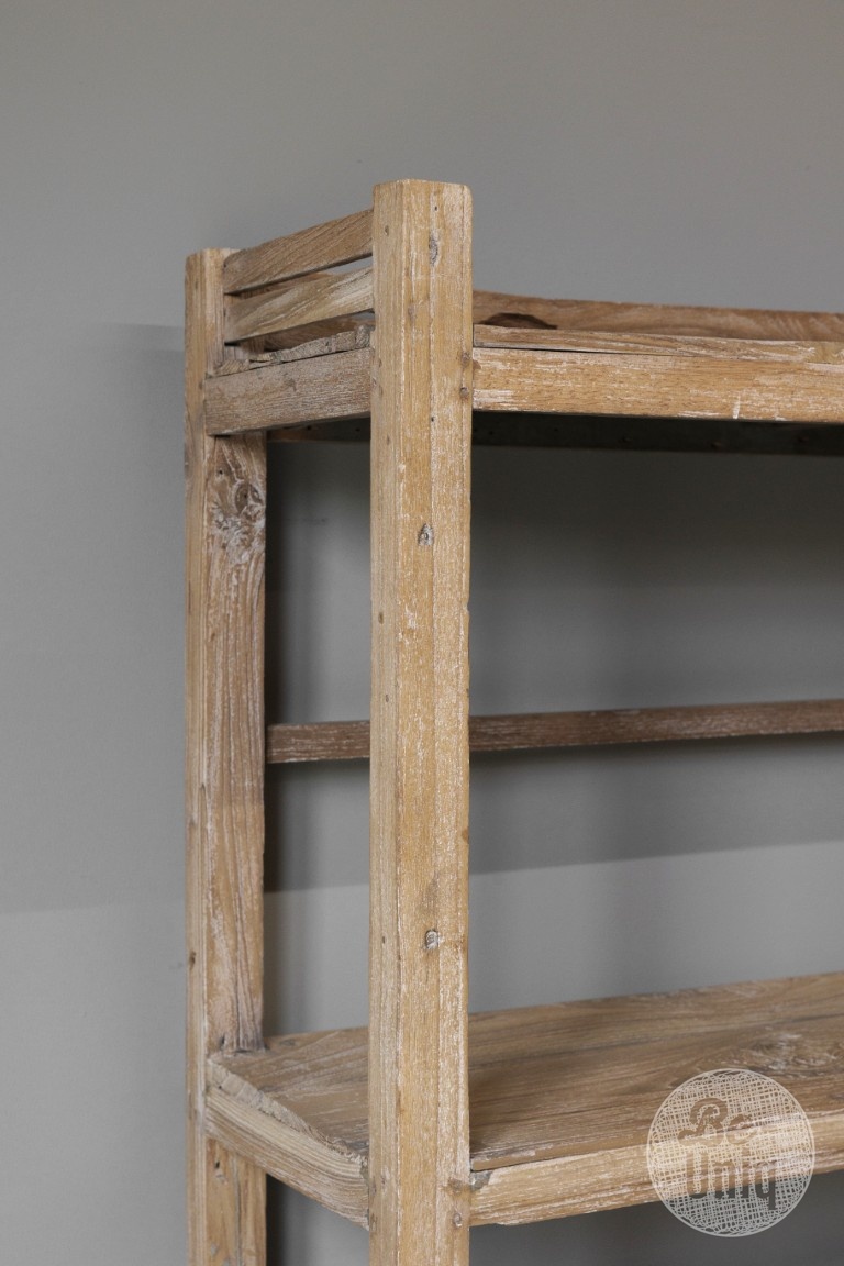 Be-Uniq Authentiek Houten Rek | India | H156xB89xD30 cm
