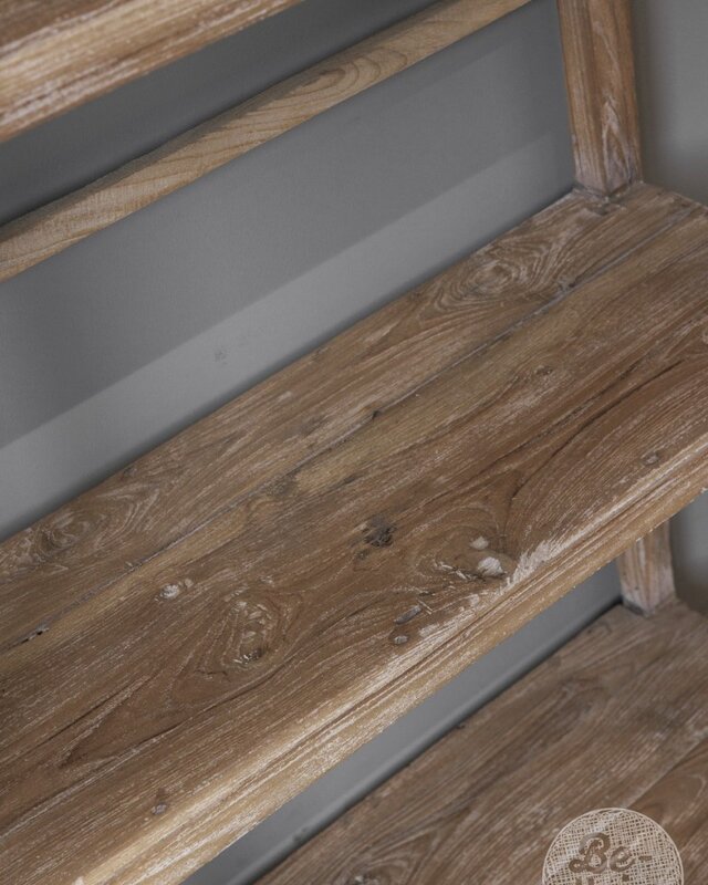 Be-Uniq Authentiek Houten Rek | India | H156xB89xD30 cm