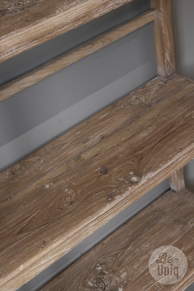 Be-Uniq Authentiek Houten Rek | India | H156xB89xD30 cm