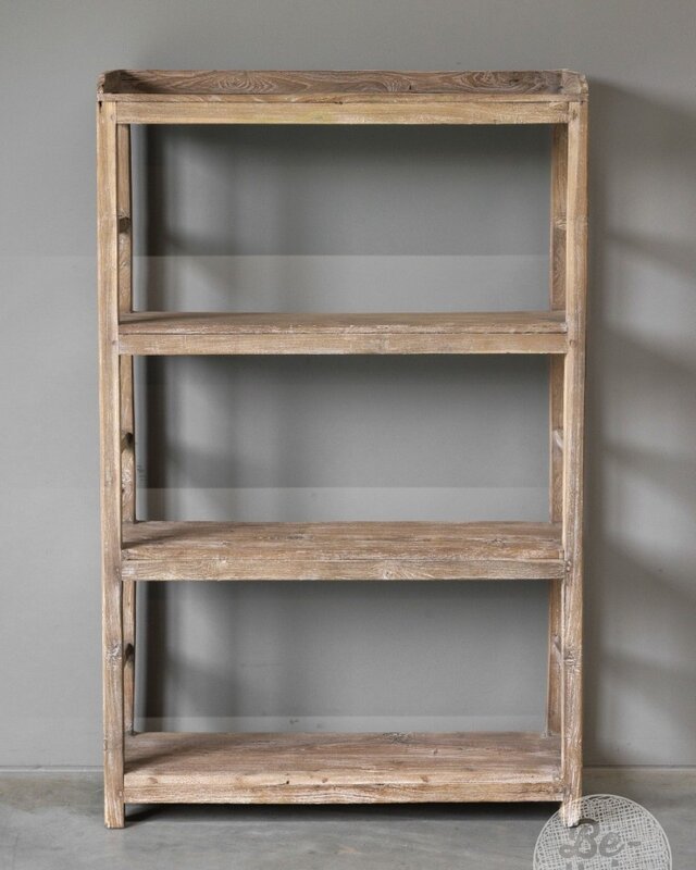 Be-Uniq Authentiek Houten Rek | India | H150xB91xD25 cm