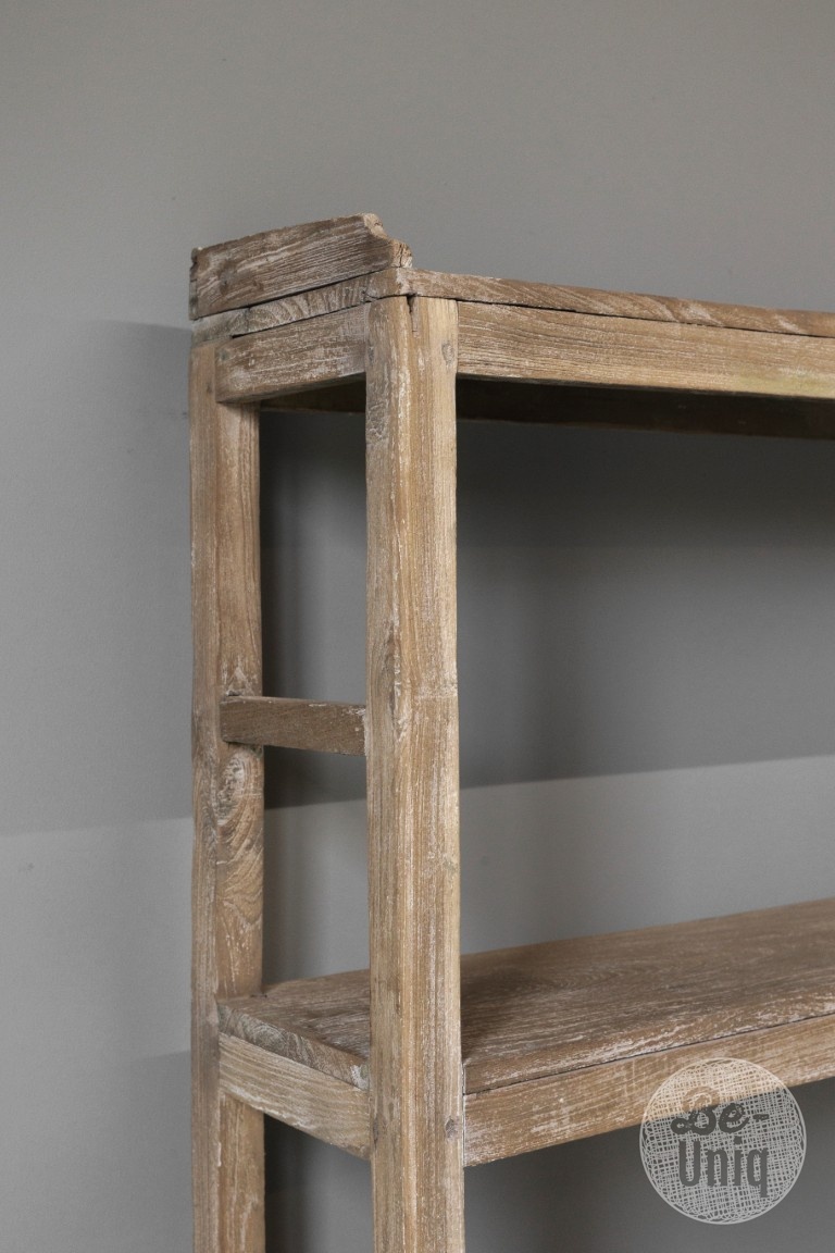 Be-Uniq Authentiek Houten Rek | India | H150xB91xD25 cm