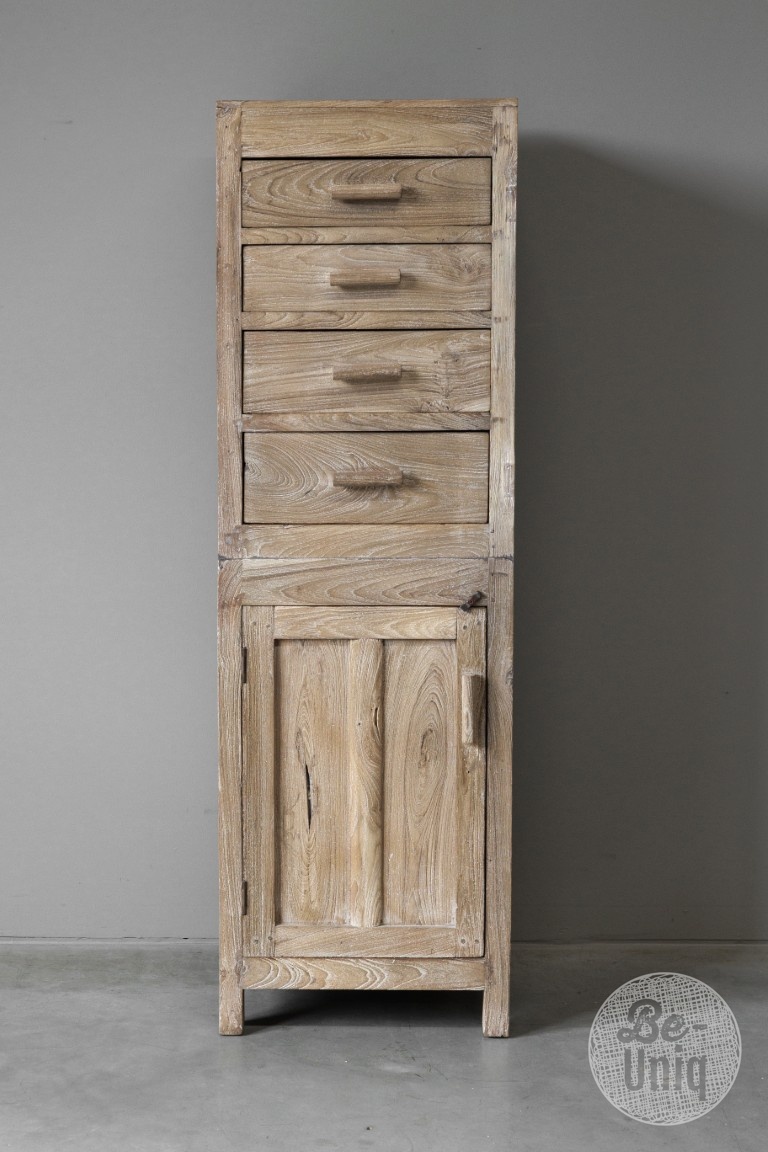 Be-Uniq Authentiek Kastje | India | H139xB43xD37 cm