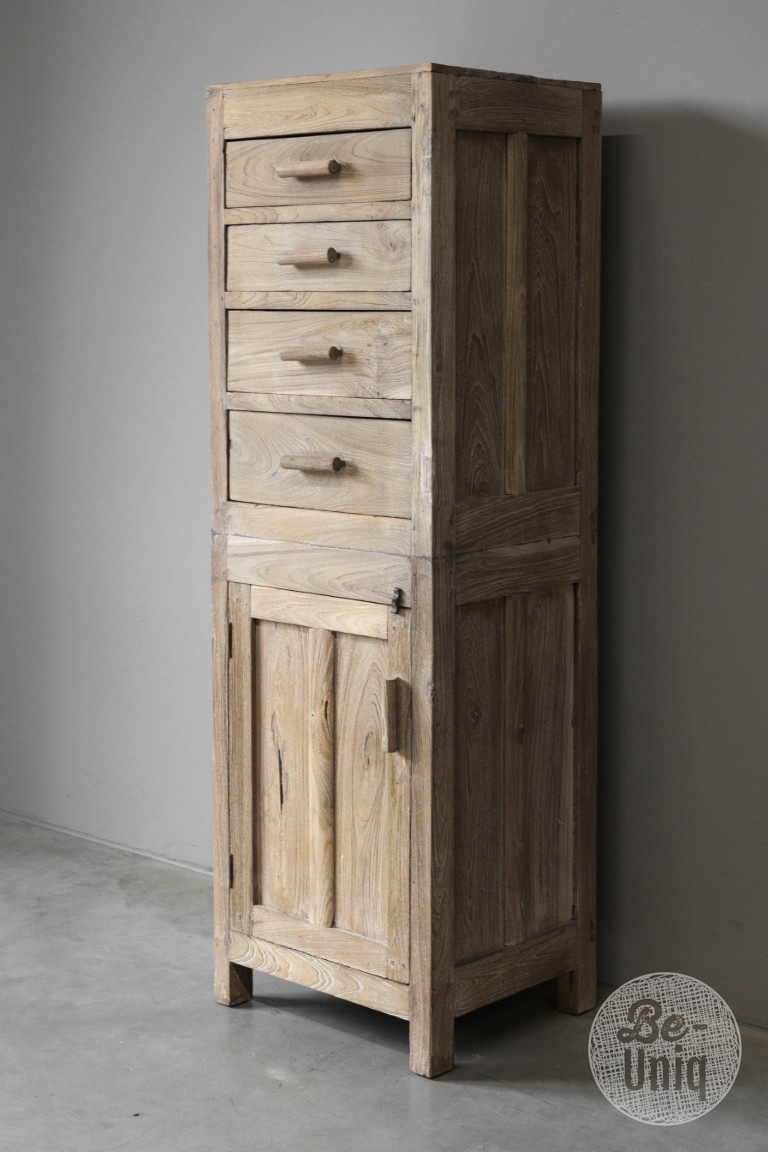 Be-Uniq Authentiek Kastje | India | H139xB43xD37 cm