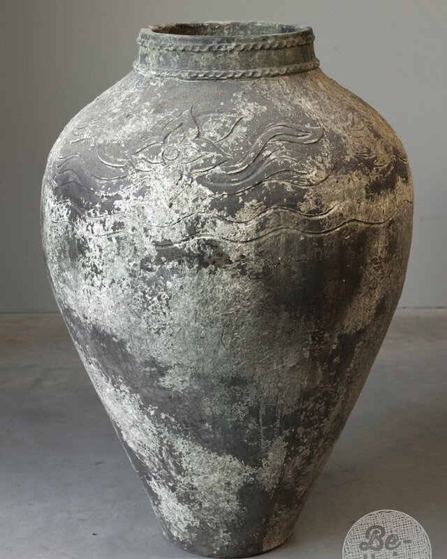 Be-Uniq Oude Verweerde Pot | Indonesië | H80 x D57 cm