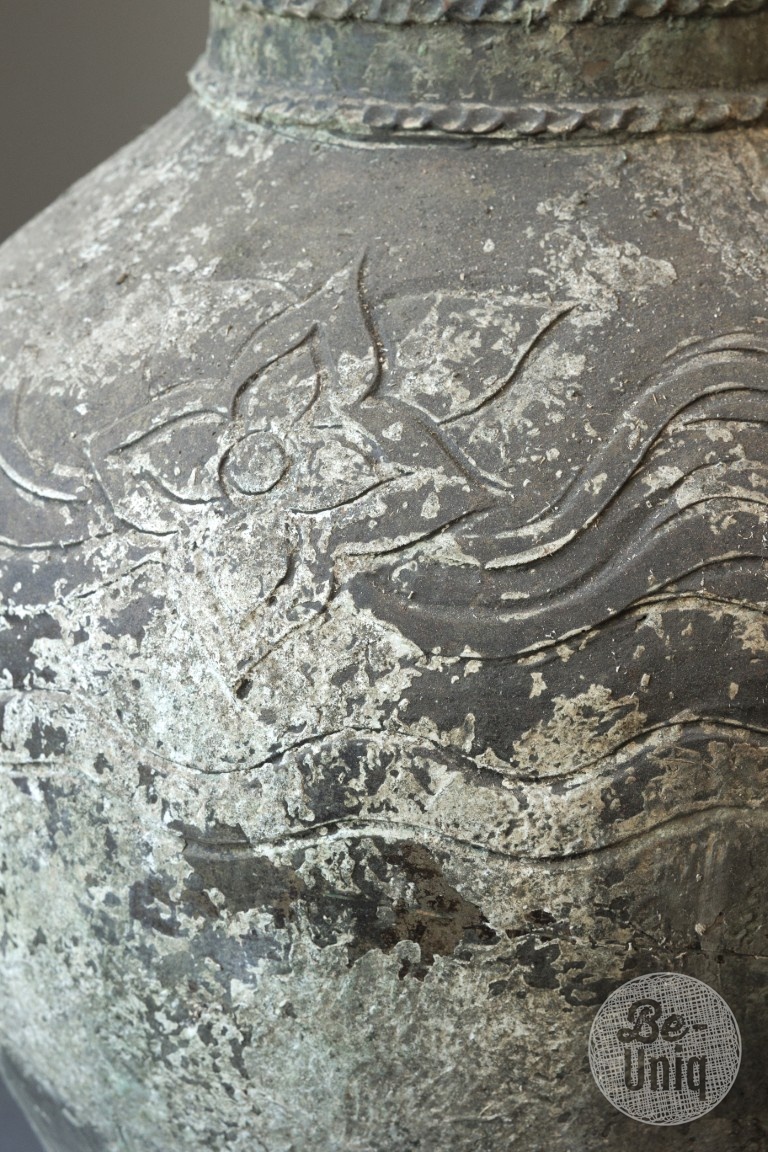 Be-Uniq Oude Verweerde Pot | Indonesië | H80 x D57 cm