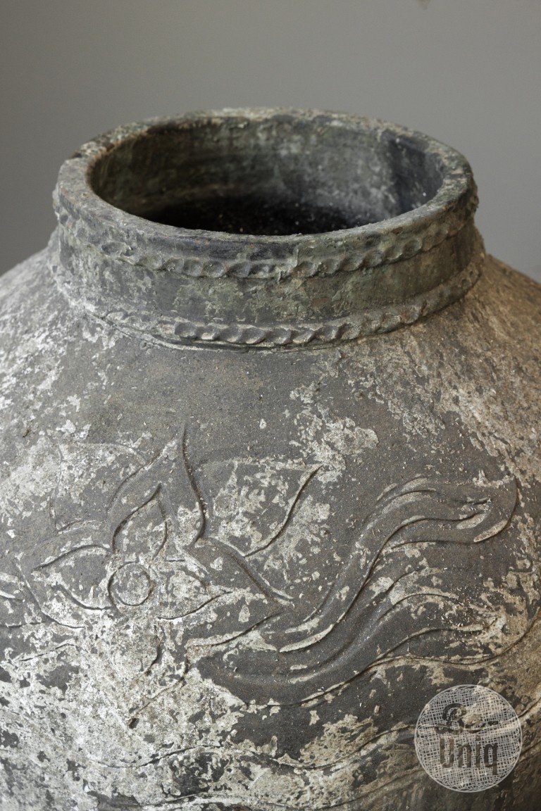 Be-Uniq Oude Verweerde Pot | Indonesië | H80 x D57 cm