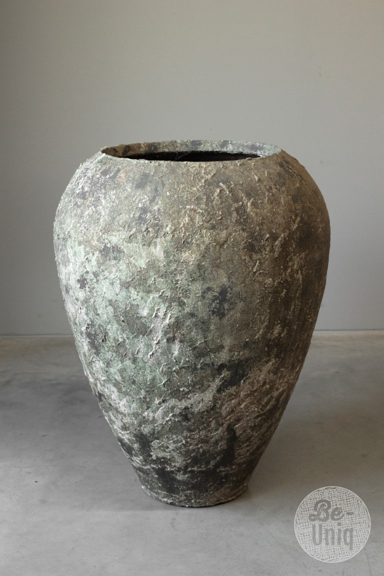 Be-Uniq Oude Verweerde Pot | Indonesië | H80 x D58 cm