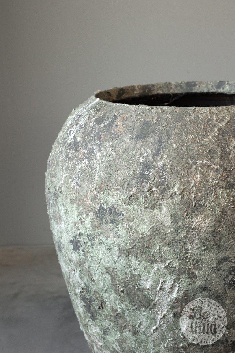 Be-Uniq Oude Verweerde Pot | Indonesië | H80 x D58 cm