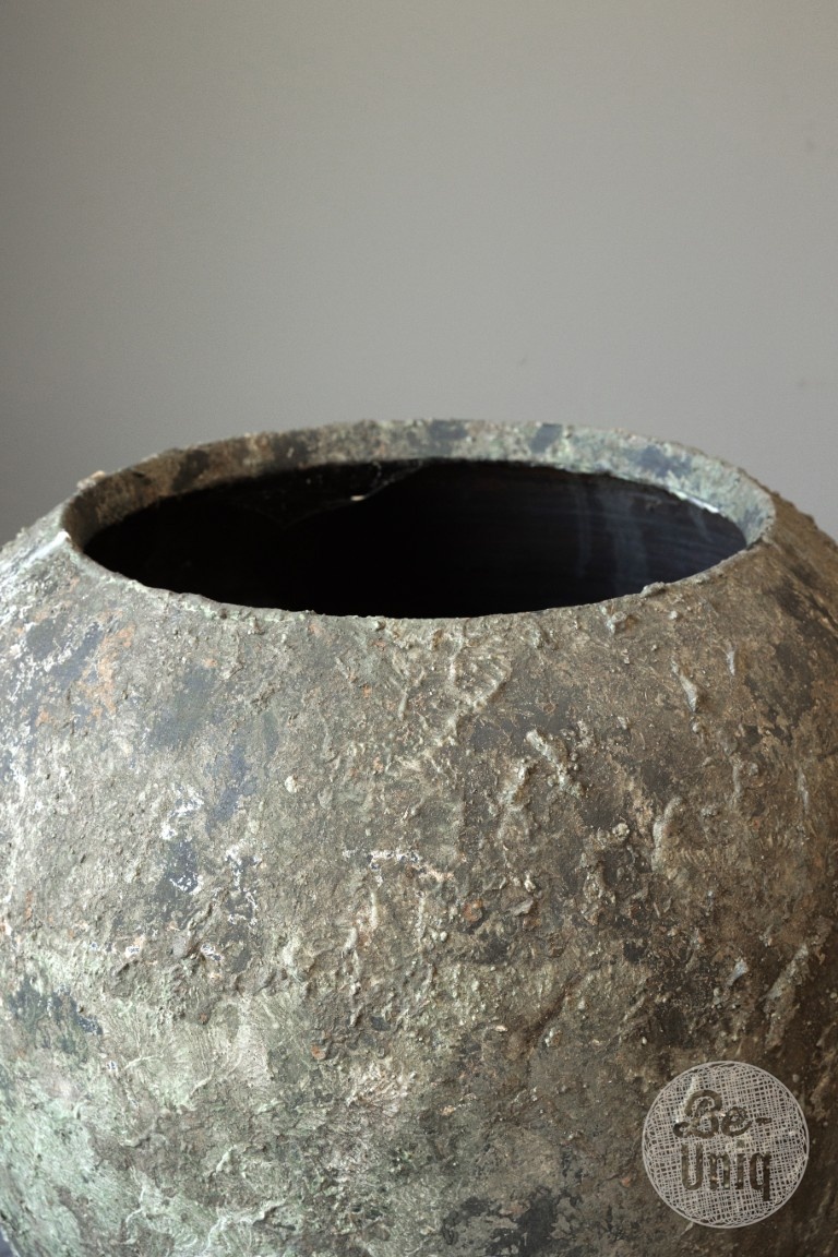 Be-Uniq Oude Verweerde Pot | Indonesië | H80 x D58 cm
