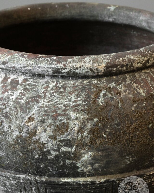 Be-Uniq Oude Verweerde Pot | Indonesië | H53 x D70 cm