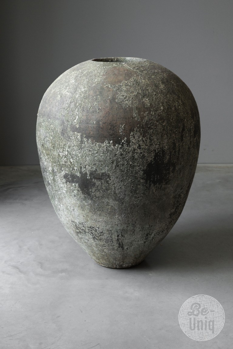 Be-Uniq Oude Verweerde Pot | Indonesië | H87 x D67 cm