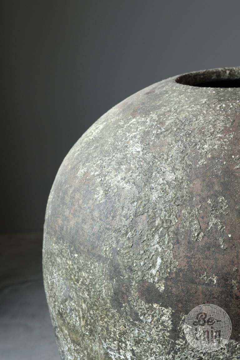 Be-Uniq Oude Verweerde Pot | Indonesië | H87 x D67 cm