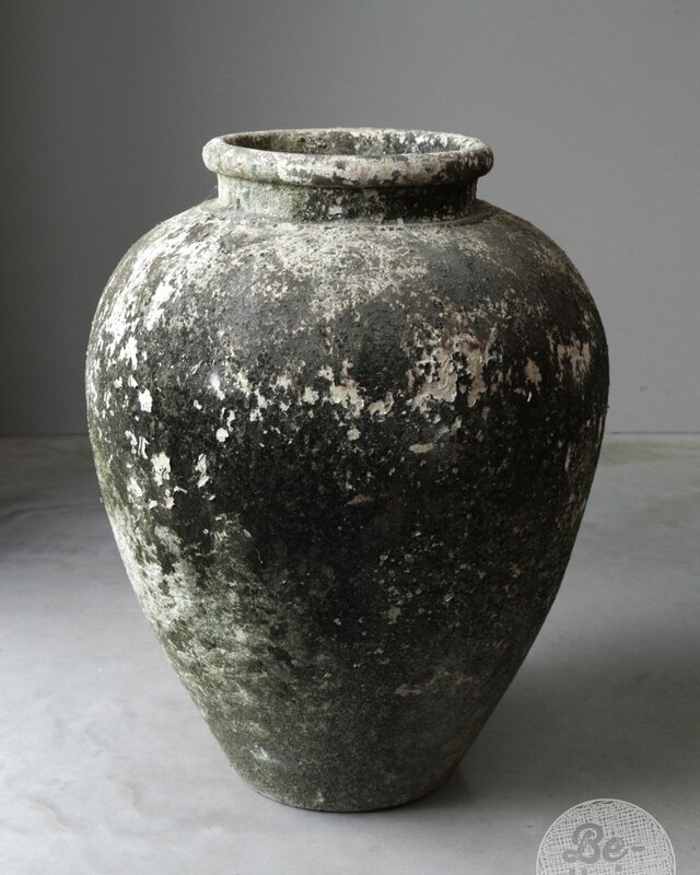 Be-Uniq Oude Verweerde Pot | Indonesië | H78 x D60 cm