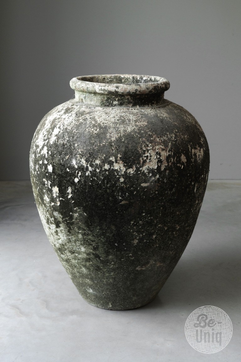 Be-Uniq Oude Verweerde Pot | Indonesië | H78 x D60 cm