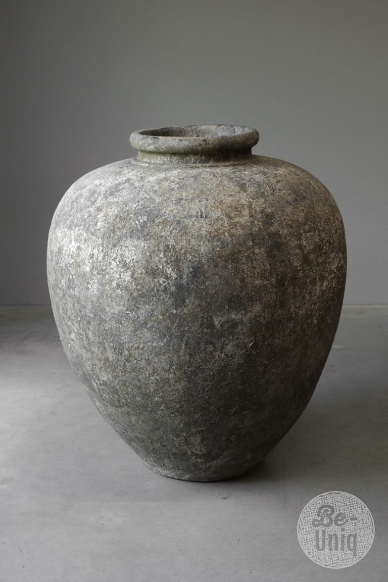Be-Uniq Oude Verweerde Pot | Indonesië | H88 x D75 cm