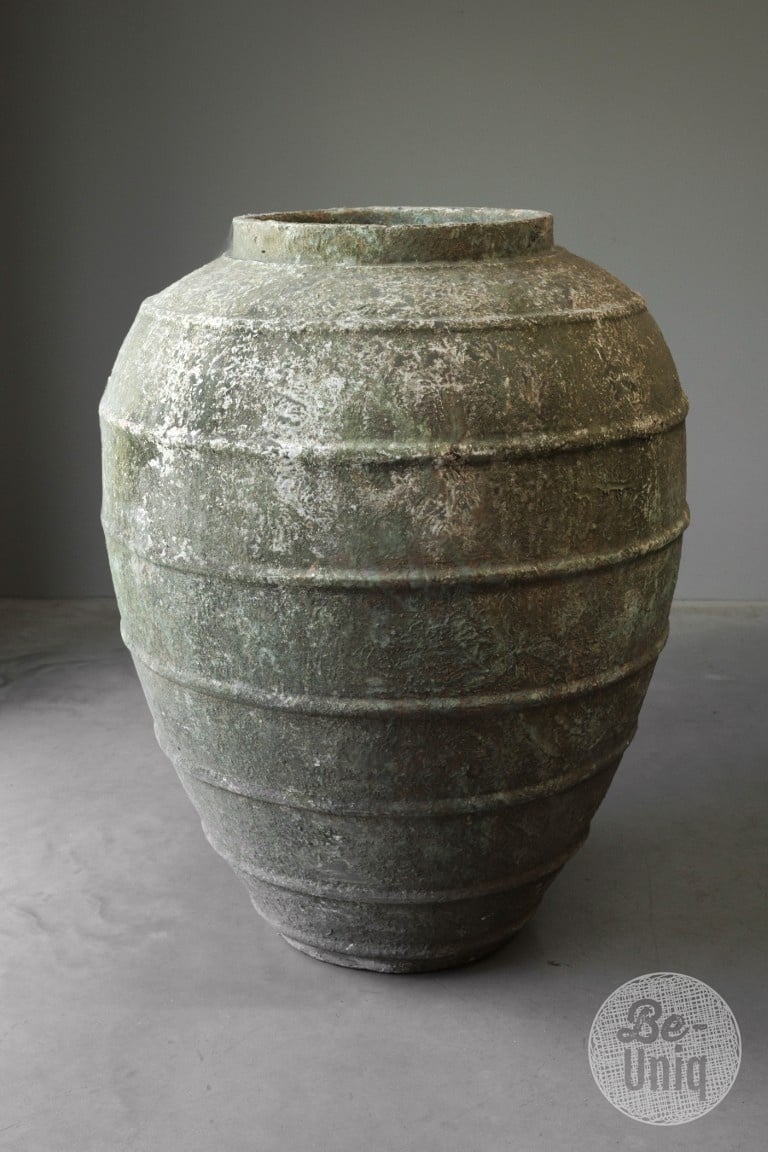 Be-Uniq Oude Verweerde Pot | Indonesië | H103 x D84 cm