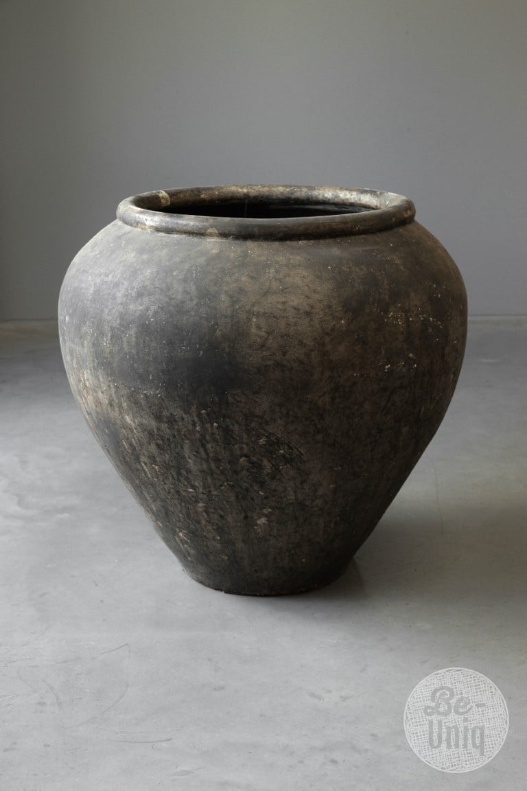 Be-Uniq Oude Verweerde Pot | Indonesië | H63 x D66 cm