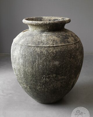 Be-Uniq Oude Verweerde Pot | Indonesië | H80 x D70 cm
