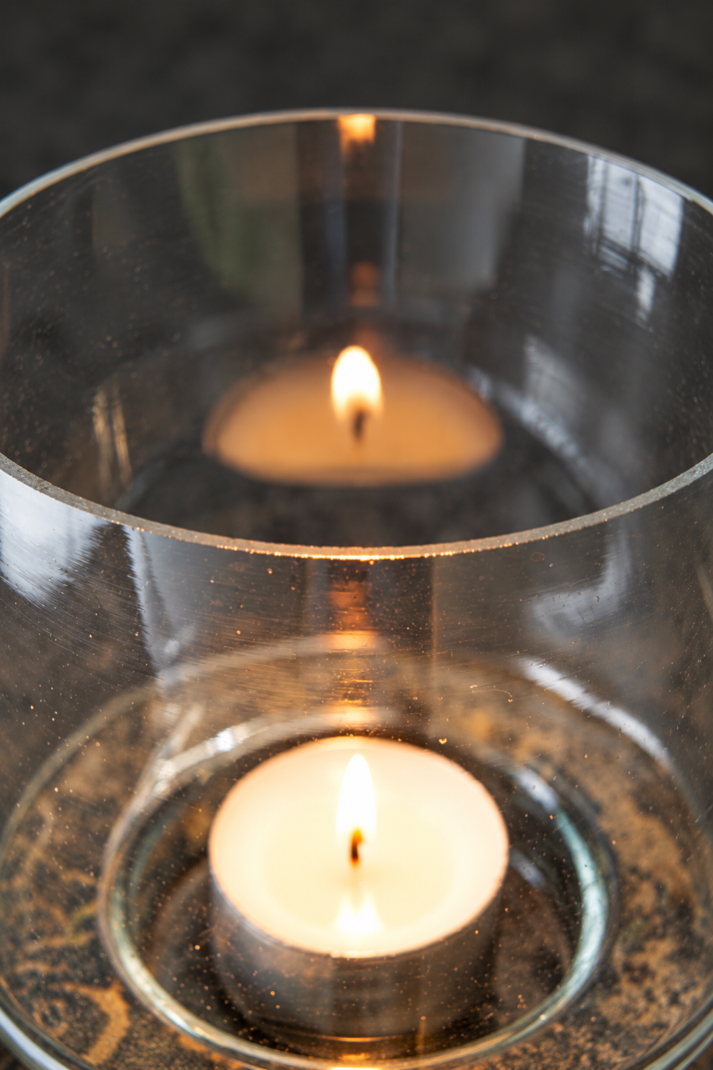 Rene Houtman Glazen Windlicht Uden | H17 x D10 cm