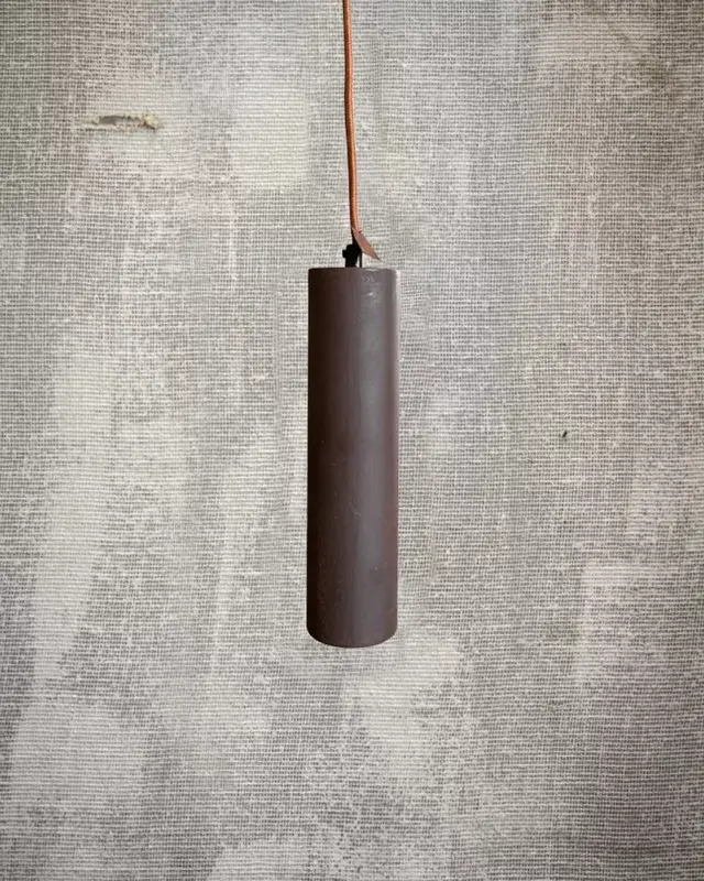 Hoffz Hanglamp Gyan – Roestbruin Verweerd IJzer – 2 Maten (25 & 35 cm)