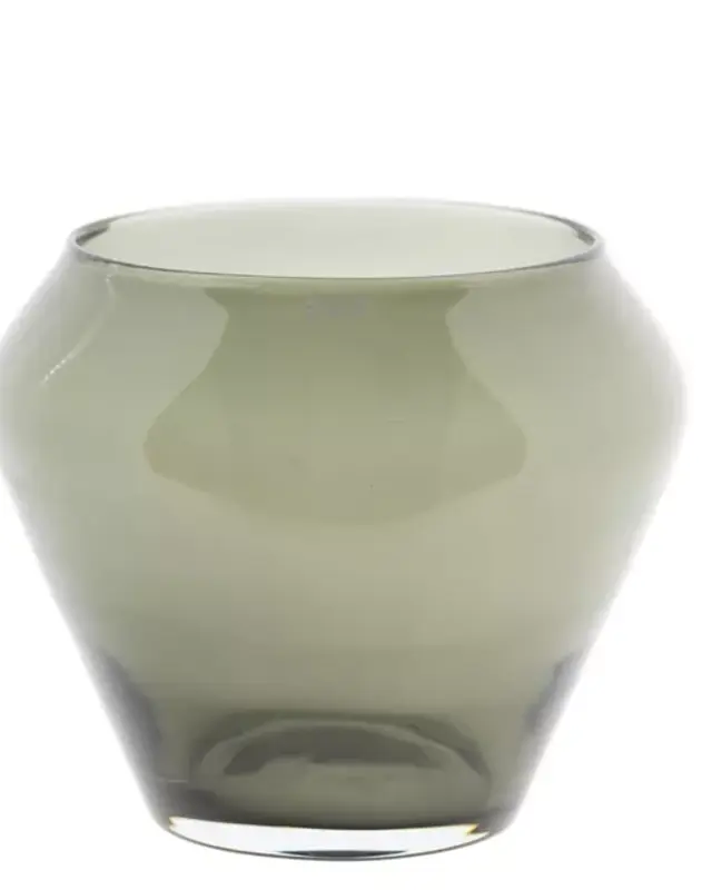DutZ Vaas Zorba – Smoky Green – H 25 x Ø 30 cm