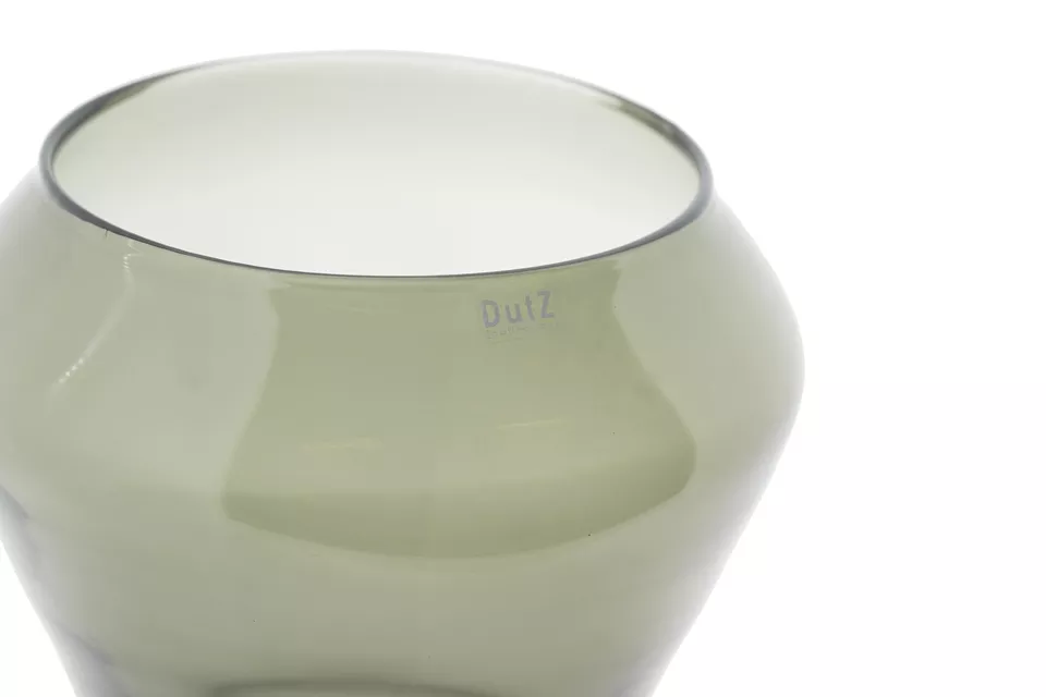 DutZ Vaas Zorba – Smoky Green – H 25 x Ø 30 cm