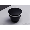 Open Afvoerplug | Zwart Gepoedercoat | 5/4"
