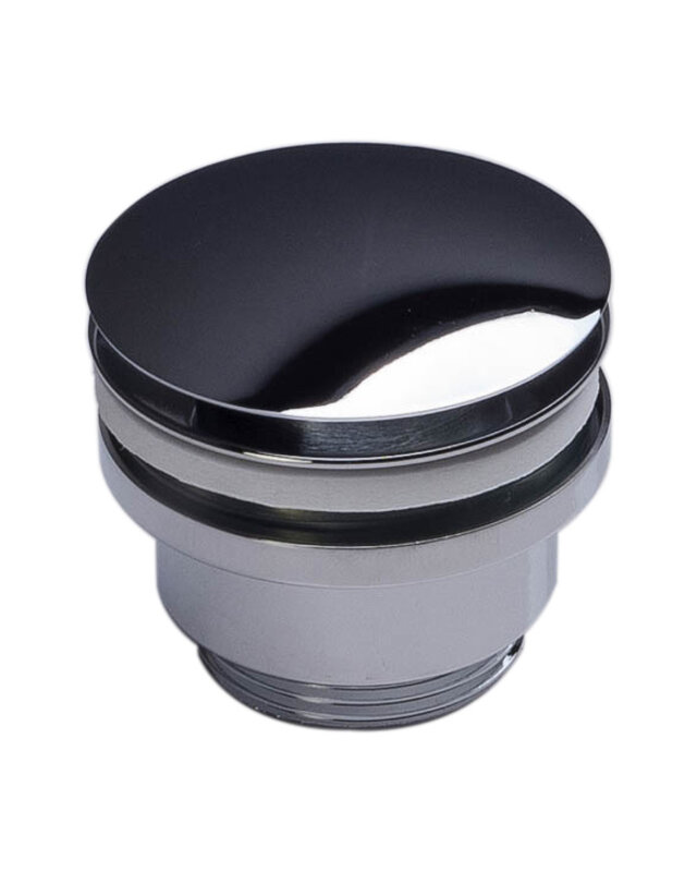 Forzalaqua Push Open Afvoerplug | Chroom | 5/4"