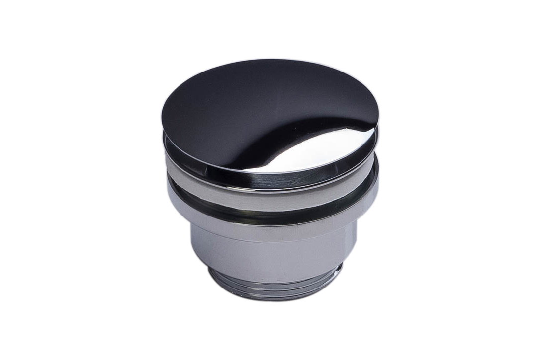 Forzalaqua Push Open Afvoerplug | Chroom | 5/4"