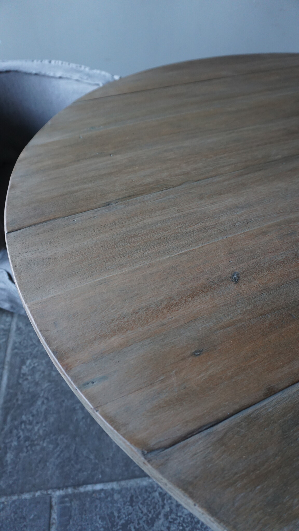 Rene Houtman Houten Eettafel | Rond | Lichtbruin | D130 cm