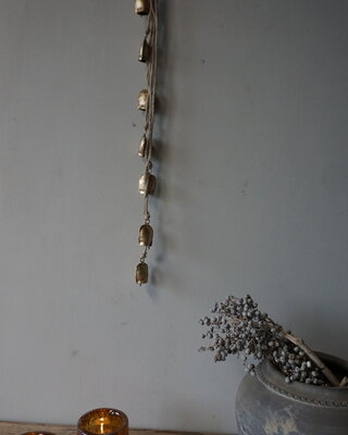 Brynxz Tros met 8 Bellen – Antiek Goud – 80 cm