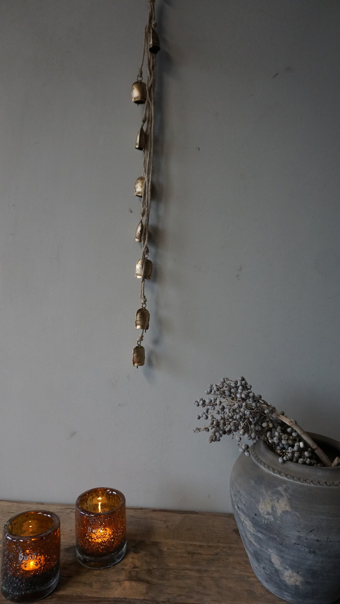 Brynxz Tros met 8 Bellen – Antiek Goud – 80 cm