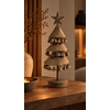 Kerstboom met Belletjes – Roest – H40 x B16 x D16 cm