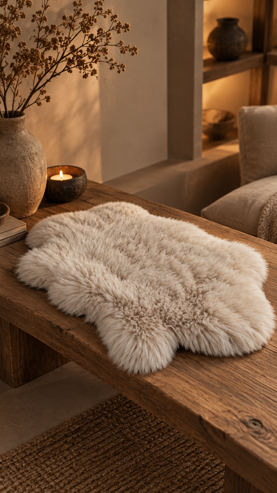 Rene Houtman Kunstvacht Rova – Beige – 45 x 30 cm