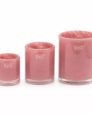 DutZ Kaarsenglas | Rose | 3 Maten!