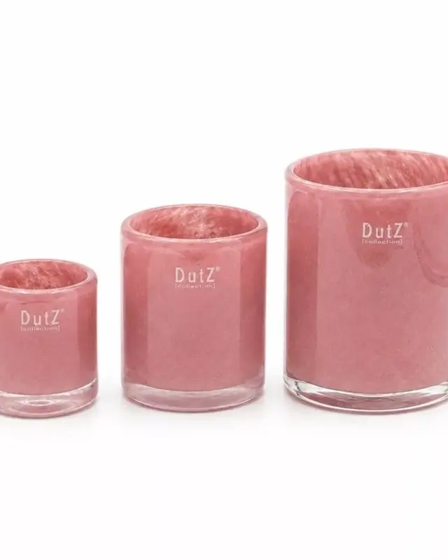 DutZ Kaarsenglas | Rose | 3 Maten!