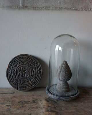 Rene Houtman Houten Mandala Onderzetter / Schaal – Rond – Ø19,5 x H2 cm